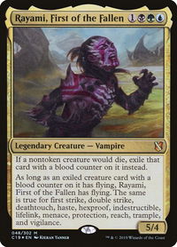 Rayami, First of the Fallen - Commander 2019 (C19) #48 - Mythic Magic: The Gathering Trading Card