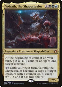 Volrath, the Shapestealer - Commander 2019 (C19) #51 - Mythic Magic: The Gathering Trading Card