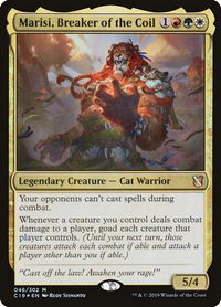 Marisi, Breaker of the Coil - Commander 2019 (C19) #46 - Mythic Magic: The Gathering Trading Card