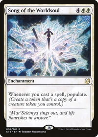 Song of the Worldsoul - Commander 2019 (C19) #6 - Rare Magic: The Gathering Trading Card