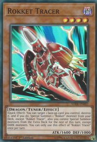 Rokket Tracer - Structure Deck: Rokket Revolt (SDRR) #SDRR-EN002 - Super Rare YuGiOh Trading Card