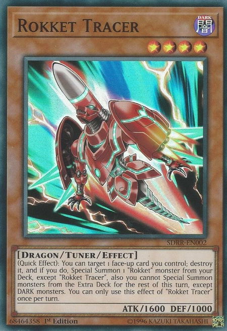 Rokket Tracer - Structure Deck: Rokket Revolt YuGiOh trading card
