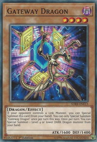 Gateway Dragon - Structure Deck: Rokket Revolt (SDRR) #SDRR-EN013 - Common / Short Print YuGiOh Trading Card