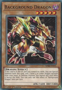 Background Dragon - Structure Deck: Rokket Revolt (SDRR) #SDRR-EN015 - Common / Short Print YuGiOh Trading Card