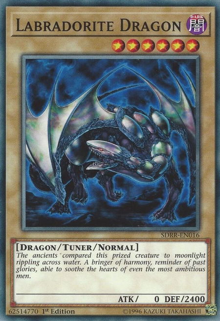 Labradorite Dragon - Structure Deck: Rokket Revolt YuGiOh trading card