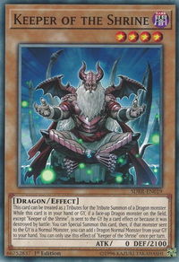 Keeper of the Shrine - Structure Deck: Rokket Revolt (SDRR) #SDRR-EN019 - Common / Short Print YuGiOh Trading Card