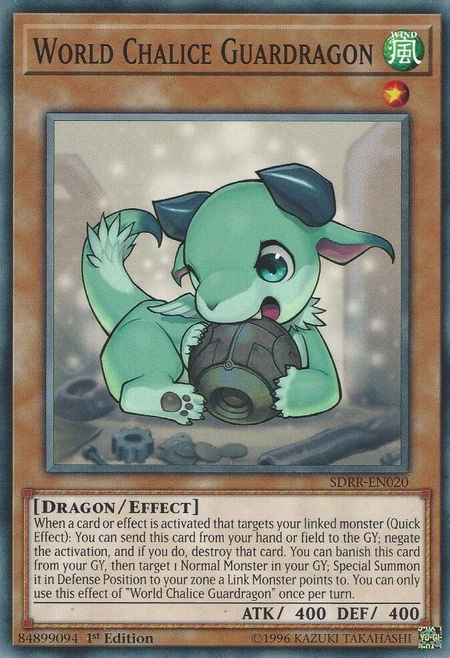 World Chalice Guardragon - Structure Deck: Rokket Revolt YuGiOh trading card