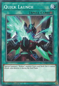 Quick Launch - Structure Deck: Rokket Revolt (SDRR) #SDRR-EN025 - Common / Short Print YuGiOh Trading Card