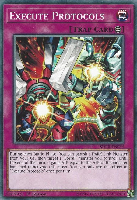 Execute Protocols - Structure Deck: Rokket Revolt YuGiOh trading card