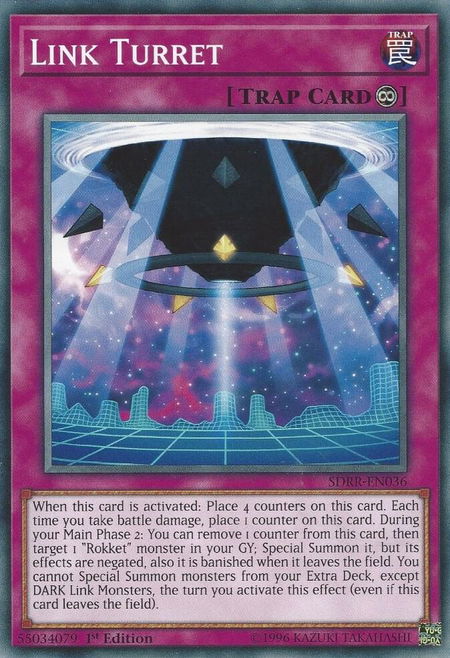 Link Turret - Structure Deck: Rokket Revolt YuGiOh trading card