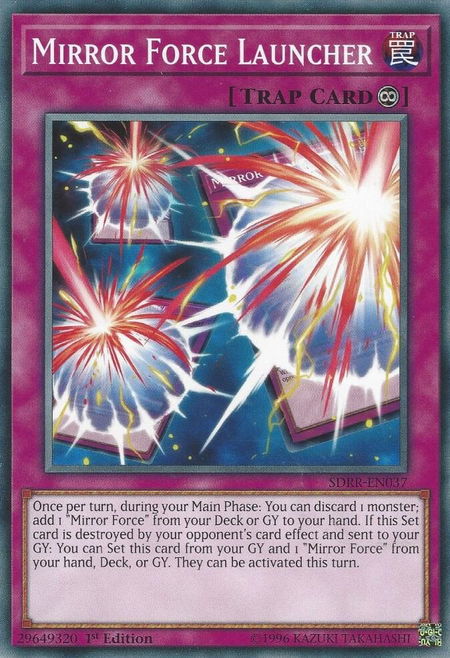 Mirror Force Launcher - Structure Deck: Rokket Revolt YuGiOh trading card