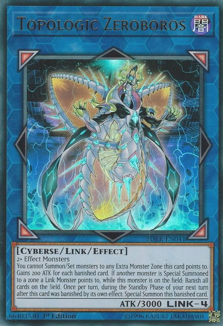 Topologic Zeroboros - Structure Deck: Rokket Revolt YuGiOh trading card