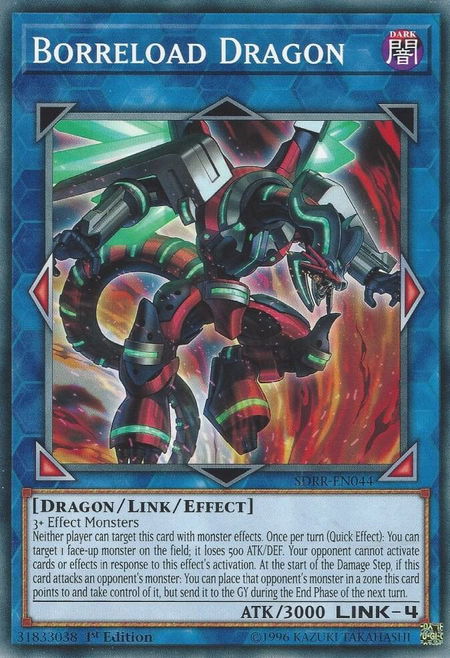 Borreload Dragon - Structure Deck: Rokket Revolt YuGiOh trading card