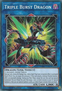 Triple Burst Dragon - Structure Deck: Rokket Revolt (SDRR) #SDRR-EN045 - Common / Short Print YuGiOh Trading Card