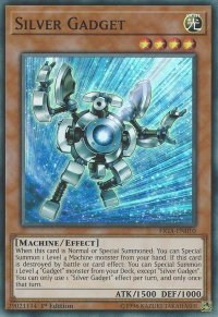 Silver Gadget - Fists of the Gadgets (FIGA) #FIGA-EN010 - Super Rare YuGiOh Trading Card