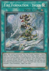 Fire Formation - Ingen - Fists of the Gadgets (FIGA) #FIGA-EN020 - Secret Rare YuGiOh Trading Card