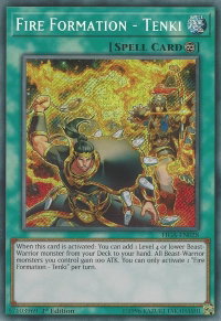 Fire Formation - Tenki - Fists of the Gadgets (FIGA) #FIGA-EN028 - Secret Rare YuGiOh Trading Card