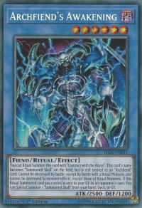 Archfiend's Awakening - Fists of the Gadgets (FIGA) #FIGA-EN031 - Secret Rare YuGiOh Trading Card
