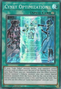 Cynet Optimization - Fists of the Gadgets (FIGA) #FIGA-EN041 - Super Rare YuGiOh Trading Card