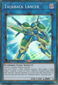 Talkback Lancer - Fists of the Gadgets (FIGA) #FIGA-EN046 - Super Rare YuGiOh Trading Card