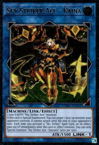 Sky Striker Ace - Kaina (UTR) - OTS Tournament Pack 11 (OP11) #OP11-EN002 - Ultimate Rare YuGiOh Trading Card