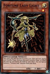 Fortune Lady Light - OTS Tournament Pack 11 (OP11) #OP11-EN004 - Super Rare YuGiOh Trading Card