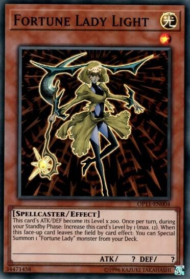 Fortune Lady Light - OTS Tournament Pack 11 YuGiOh trading card