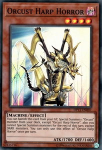 Orcust Harp Horror - OTS Tournament Pack 11 (OP11) #OP11-EN007 - Super Rare YuGiOh Trading Card