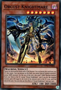 Orcust Knightmare - OTS Tournament Pack 11 (OP11) #OP11-EN008 - Super Rare YuGiOh Trading Card