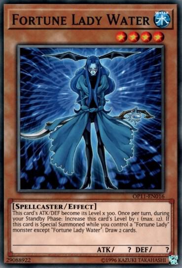 Fortune Lady Water trading card from OTS Tournament Pack 11 Fortune Lady Water - OTS Tournament Pack 11 YuGiOh trading card