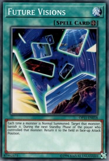 Future Visions trading card from OTS Tournament Pack 11 Future Visions - OTS Tournament Pack 11 YuGiOh trading card