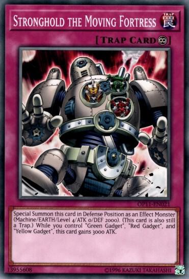 Stronghold the Moving Fortress - OTS Tournament Pack 11 YuGiOh trading card