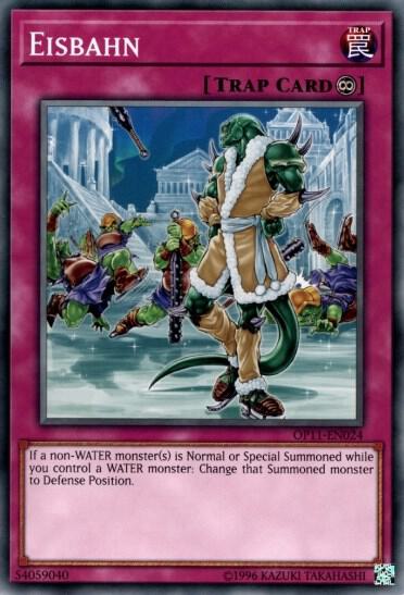 Eisbahn trading card from OTS Tournament Pack 11 Eisbahn - OTS Tournament Pack 11 YuGiOh trading card
