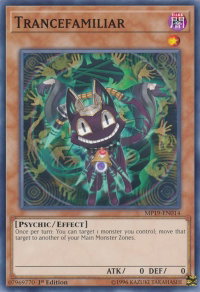 Trancefamiliar - 2019 Gold Sarcophagus Tin Mega Pack (MP19) #MP19-EN014 - Common / Short Print YuGiOh Trading Card