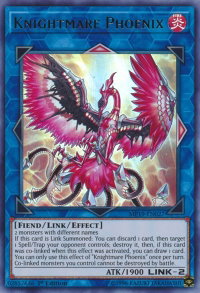 Knightmare Phoenix - 2019 Gold Sarcophagus Tin Mega Pack (MP19) #MP19-EN027 - Ultra Rare YuGiOh Trading Card