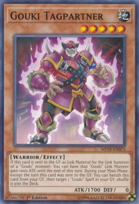 Gouki Tagpartner - 2019 Gold Sarcophagus Tin Mega Pack (MP19) #MP19-EN075 - Common / Short Print YuGiOh Trading Card