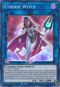 Cyberse Witch - 2019 Gold Sarcophagus Tin Mega Pack (MP19) #MP19-EN098 - Super Rare YuGiOh Trading Card