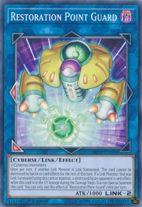 Restoration Point Guard - 2019 Gold Sarcophagus Tin Mega Pack (MP19) #MP19-EN100 - Common / Short Print YuGiOh Trading Card