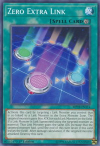 Zero Extra Link - 2019 Gold Sarcophagus Tin Mega Pack (MP19) #MP19-EN114 - Common / Short Print YuGiOh Trading Card