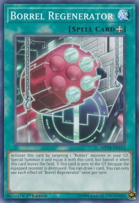 Borrel Regenerator - 2019 Gold Sarcophagus Tin Mega Pack (MP19) #MP19-EN115 - Common / Short Print YuGiOh Trading Card