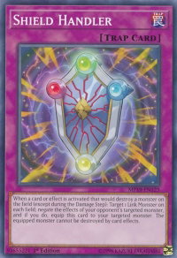 Shield Handler - 2019 Gold Sarcophagus Tin Mega Pack (MP19) #MP19-EN125 - Common / Short Print YuGiOh Trading Card