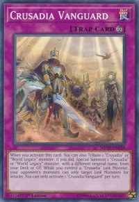 Crusadia Vanguard - 2019 Gold Sarcophagus Tin Mega Pack (MP19) #MP19-EN128 - Common / Short Print YuGiOh Trading Card