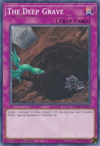 The Deep Grave - 2019 Gold Sarcophagus Tin Mega Pack (MP19) #MP19-EN133 - Common / Short Print YuGiOh Trading Card