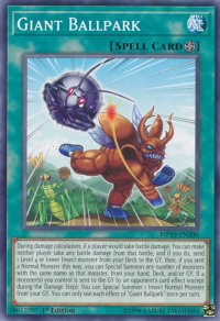 Giant Ballpark - 2019 Gold Sarcophagus Tin Mega Pack (MP19) #MP19-EN200 - Common / Short Print YuGiOh Trading Card