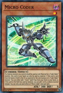 Micro Coder - Yu-Gi-Oh! Video Game Promotional Cards (VDP) #LOD2-EN002 - Ultra Rare YuGiOh Trading Card