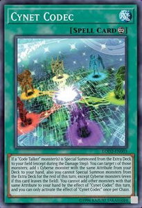 Cynet Codec (Legacy of the Duelist: Link Evolution) - Yu-Gi-Oh! Video Game Promotional Cards (VDP) #LOD2-EN003 - Super Rare YuGiOh Trading Card
