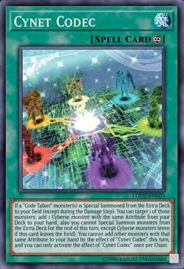 Cynet Codec (Legacy of the Duelist: Link Evolution) trading card from Yu-Gi-Oh! Video Game Promotional Cards Cynet Codec (Legacy of the Duelist: Link Evolution) - Yu-Gi-Oh! Video Game Promotional Cards YuGiOh trading card
