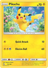 Pikachu - Hidden Fates (HIF) #19/68 - Common Pokémon Trading Card