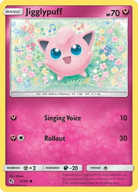 Jigglypuff - Hidden Fates (HIF) #41/68 - Common Pokémon Trading Card