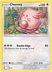 Chansey - Hidden Fates (HIF) #46/68 - Uncommon Pokémon Trading Card